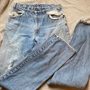 Vintage high rise Levi’s jeans!